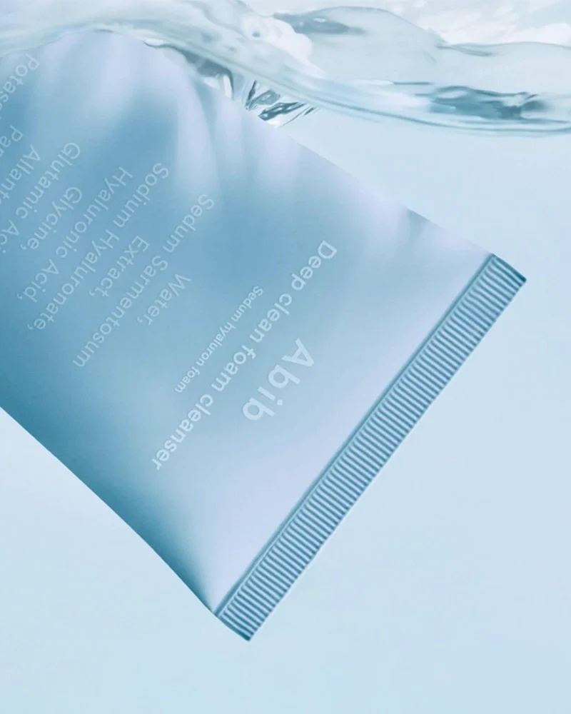Abib Deep Clean Foam Cleanser Sedum Hyaluron Foam - Image 4