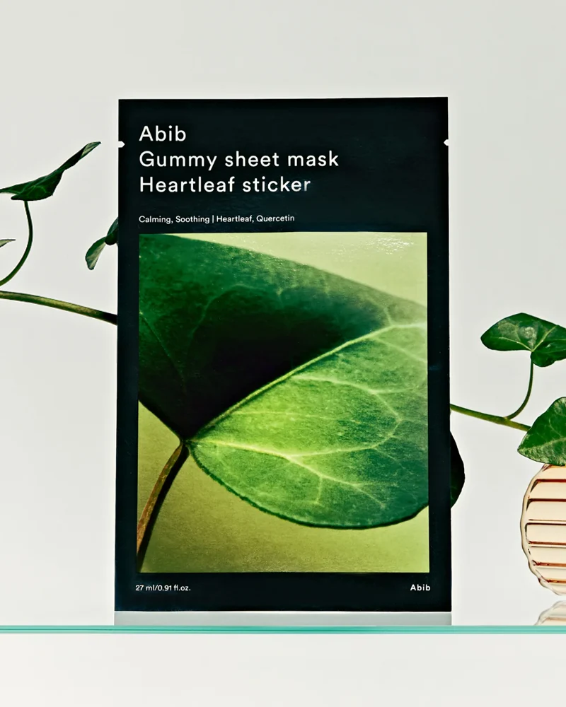 Abib Gummy Sheet Mask #Heartleaf Sticker - Image 2