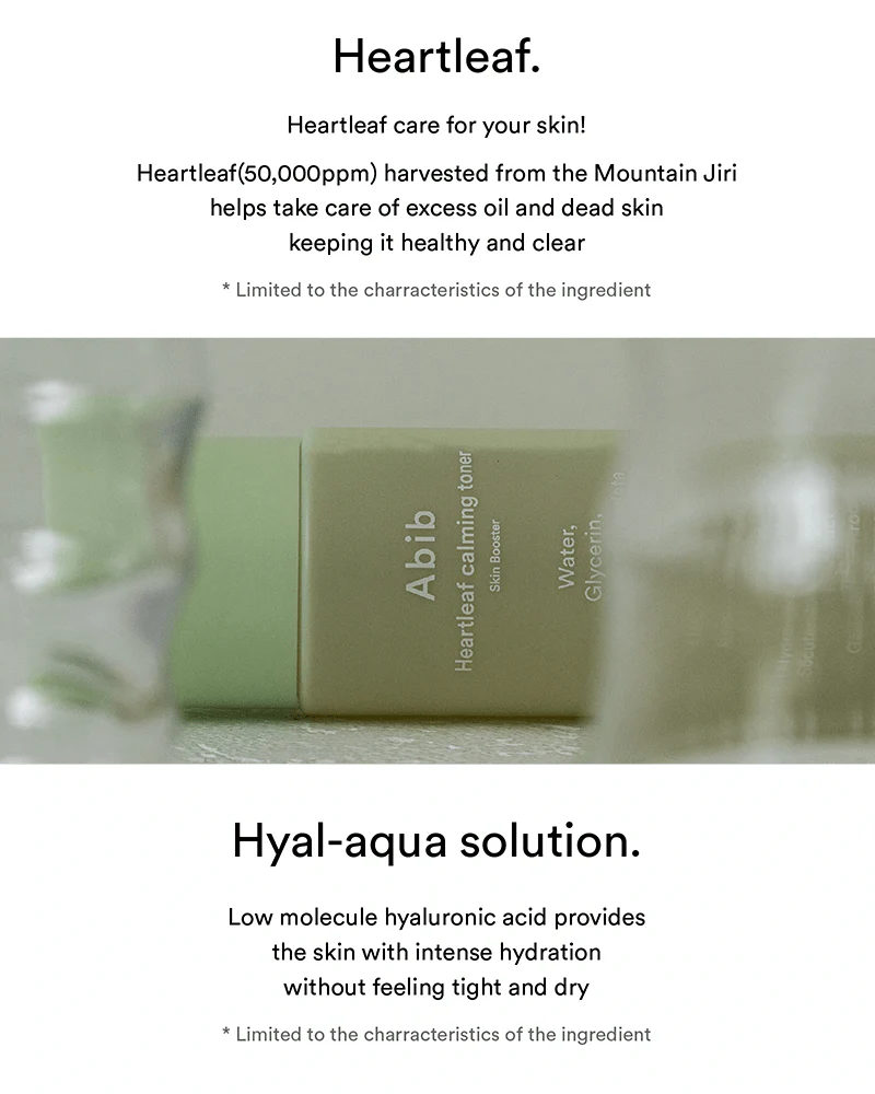 Abib Heartleaf Calming Toner Skin Booster - Image 3