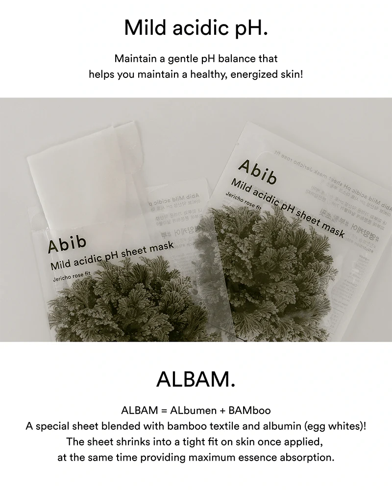 Abib Mild Acidic pH Sheet Mask #Jericho Rose Fit - Image 5