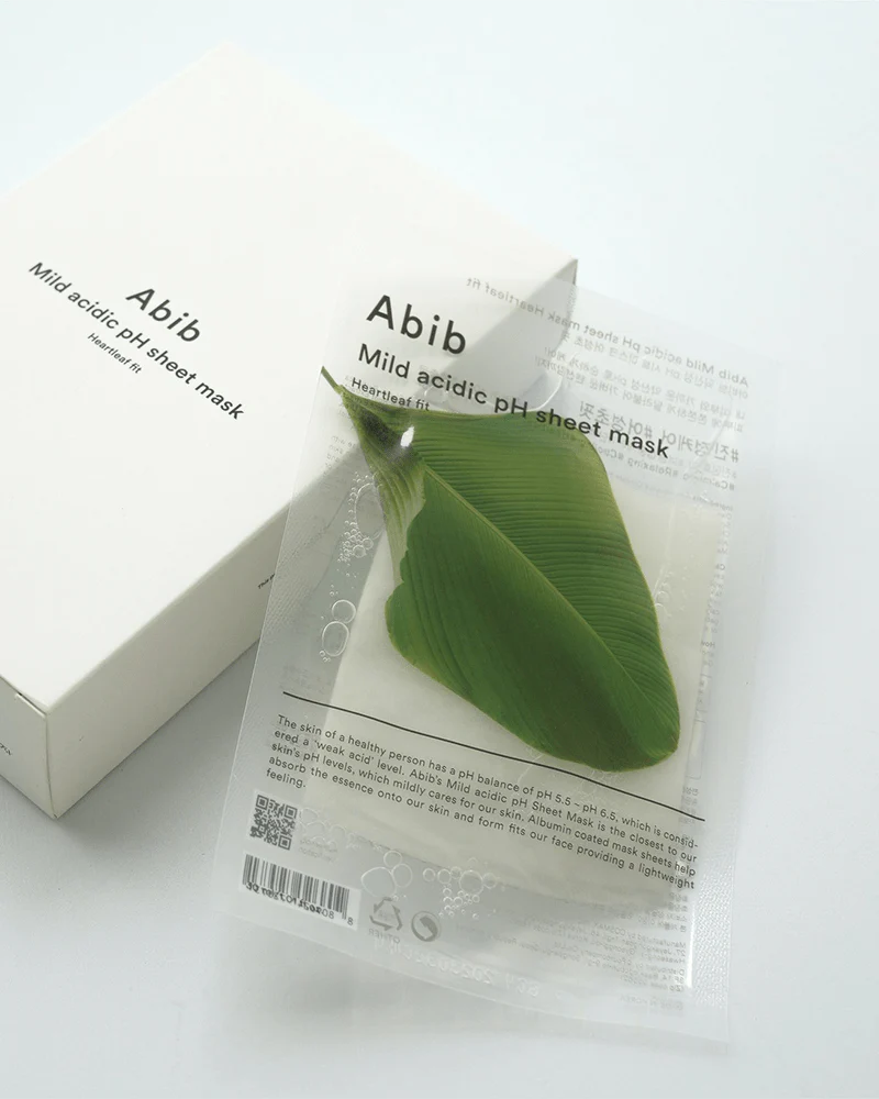 Abib Mild Acidic pH Sheet Mask #Heartleaf Fit - Image 7