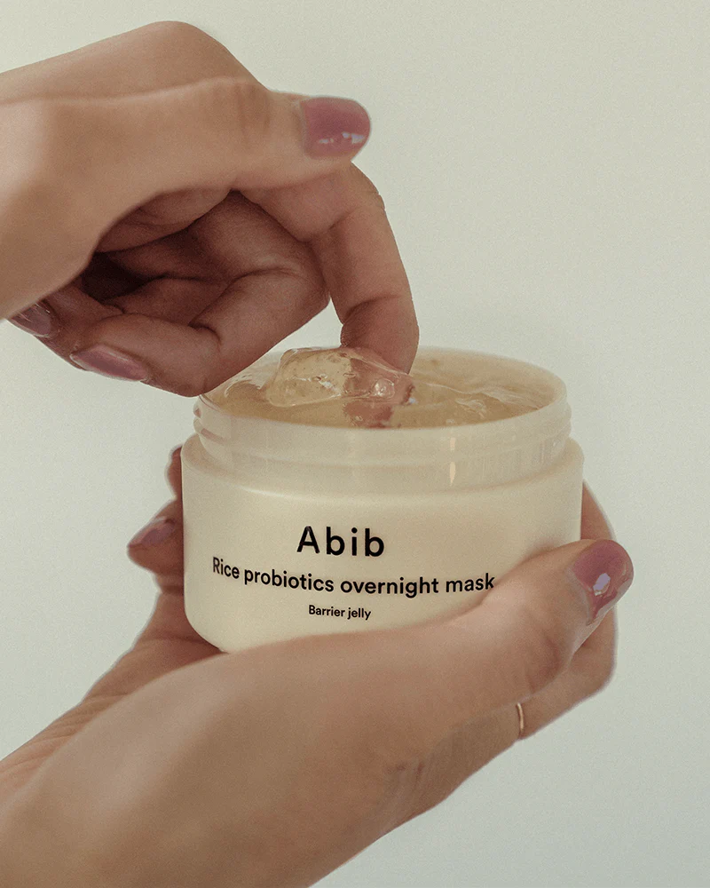 Abib Rice Probiotics Overnight Mask Barrier Jelly - Image 6