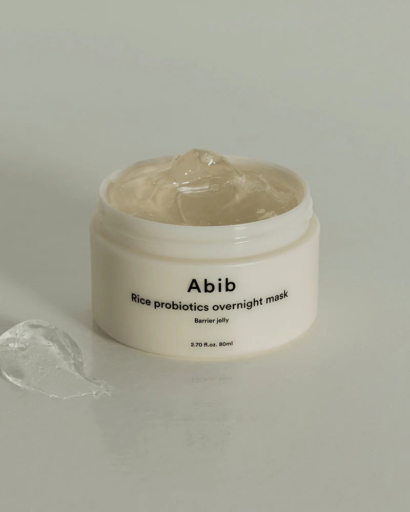 Abib Rice Probiotics Overnight Mask Barrier Jelly - Image 7