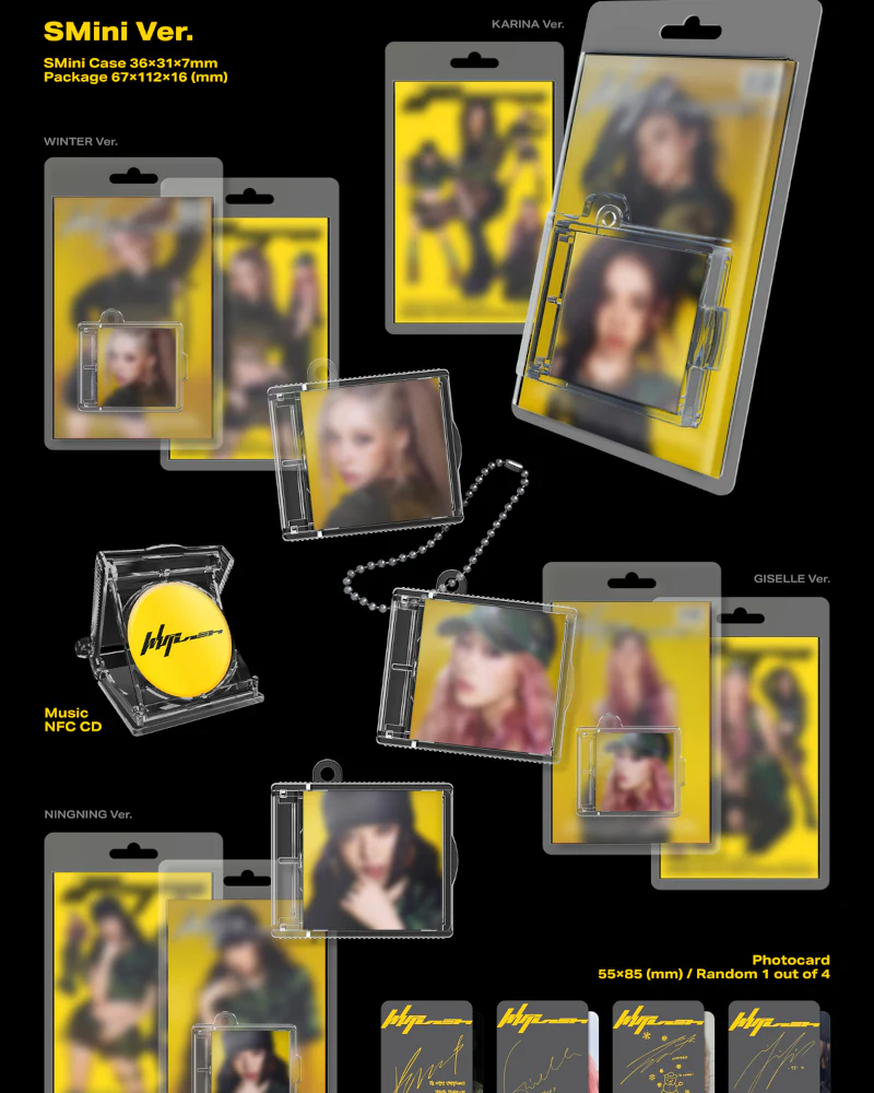 aespa - 5th Mini Album [Whiplash] (SMini Ver.) (4 Versions) - Image 2