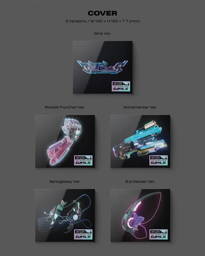 aespa - GIRLS (2nd Mini Album) (Digipack Ver.) (5 Versions) - Image 3