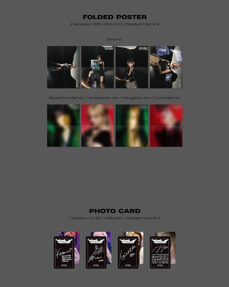 aespa - GIRLS (2nd Mini Album) (Digipack Ver.) (5 Versions) - Image 6