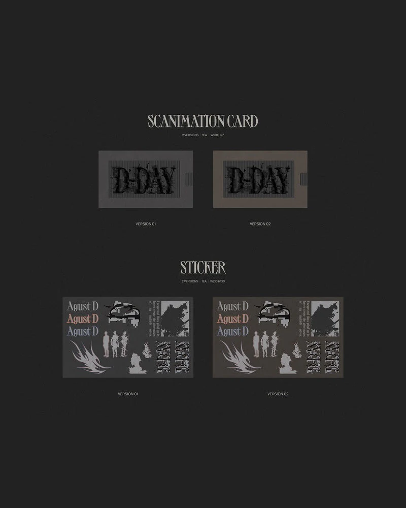 AGUST D (SUGA of BTS) 'D-DAY' (2 Versions) - Image 6