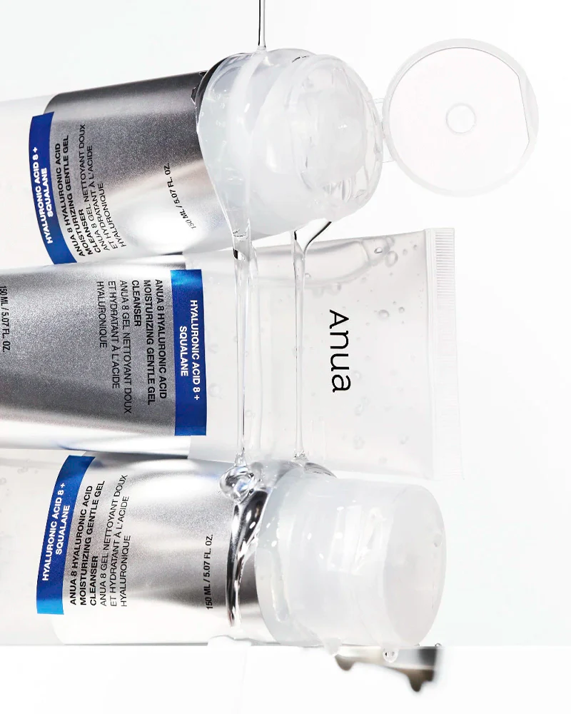 Anua 8 Hyaluronic Acid Moisturizing Gentle Gel Cleanser - Image 5