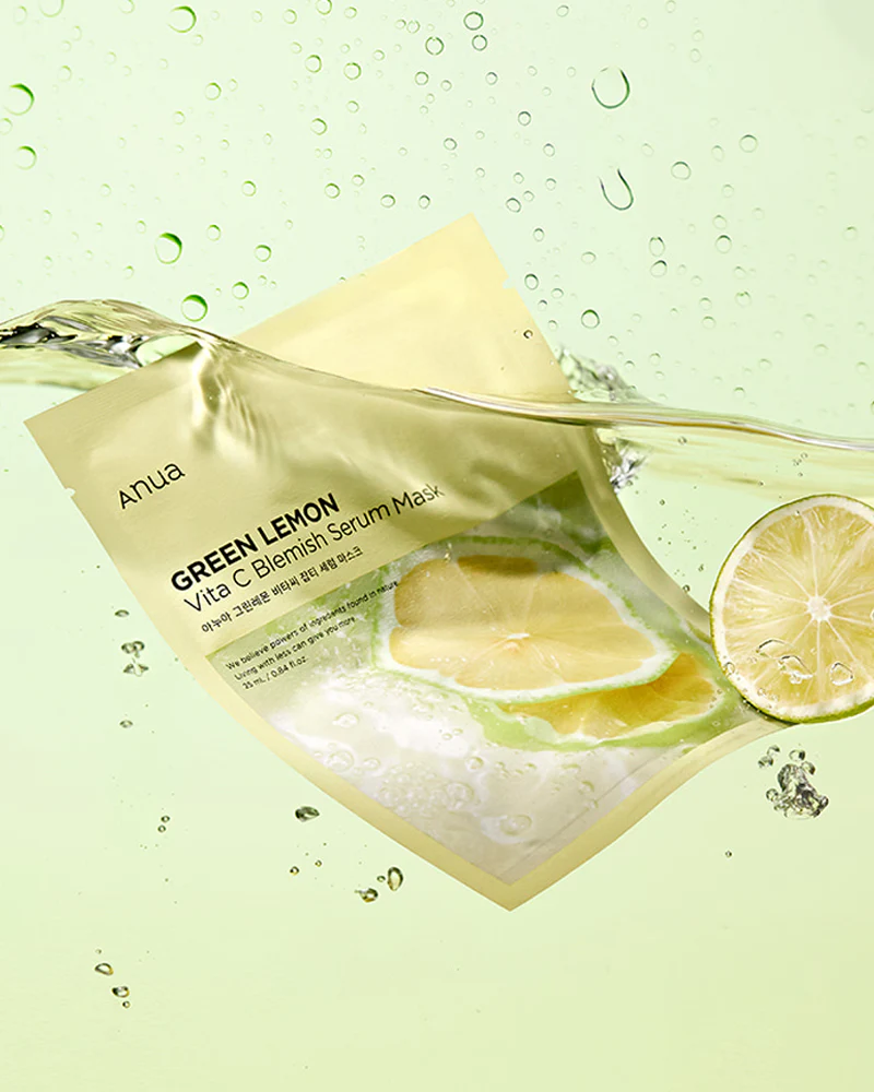 Anua Green Lemon Vita C Blemish Serum Mask - Image 2