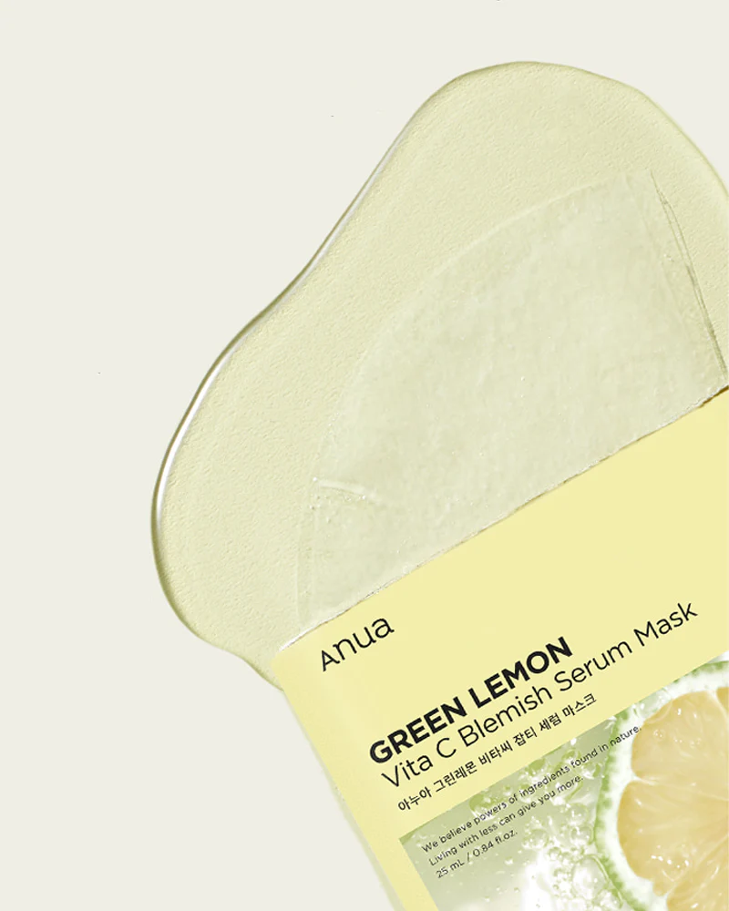 Anua Green Lemon Vita C Blemish Serum Mask - Image 3