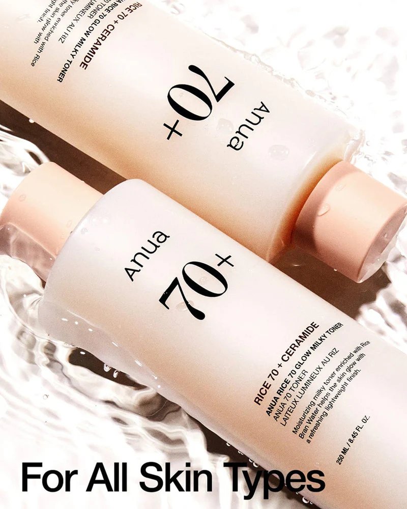 Anua Rice 70 Glowy Milky Toner - Image 5