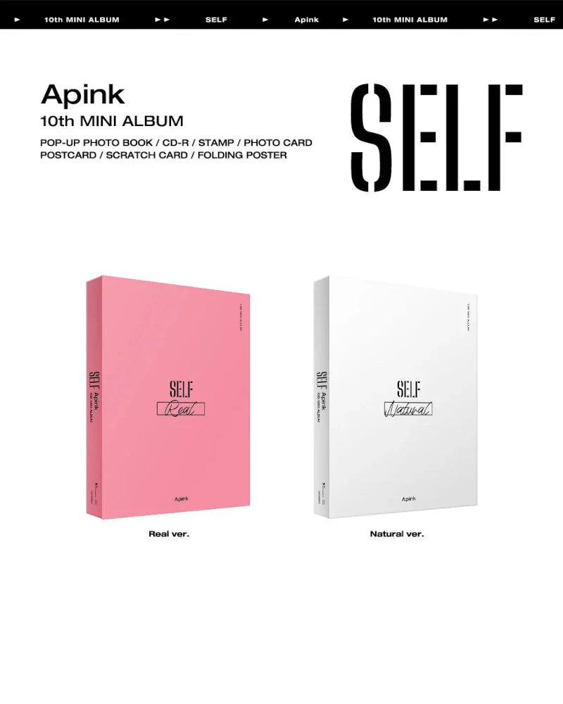 APINK - SELF (10TH MINI ALBUM) PHOTOBOOK VER. (2 VERSIONS) - Image 2