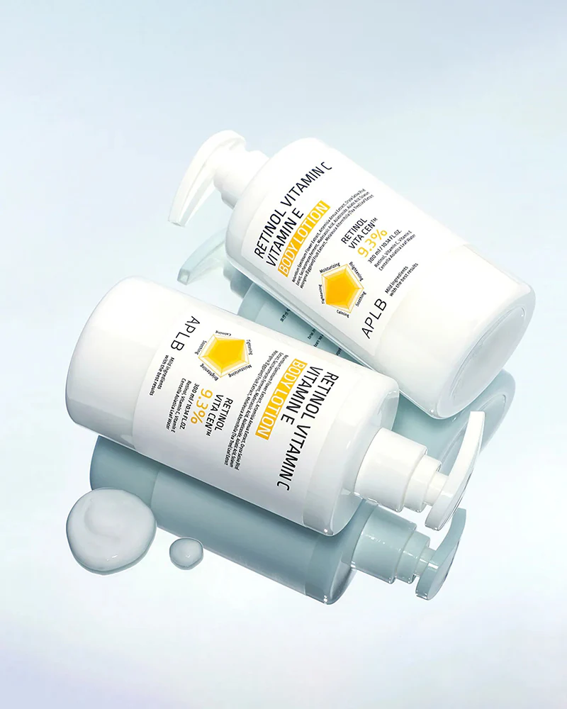 APLB Retinol Vitamin C Vitamin E Body Lotion 300ml - Image 4
