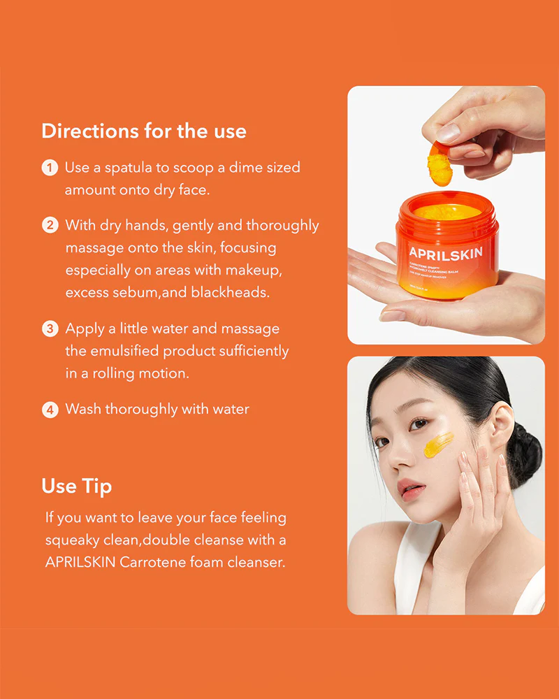 APRILSKIN Carrotene IPMP™ Hydromelt Cleansing Balm - Image 6