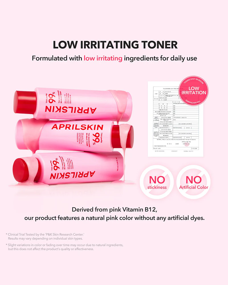 APRILSKIN TXA Niacinamide Toning Shot 99 Milky Toner - Image 5