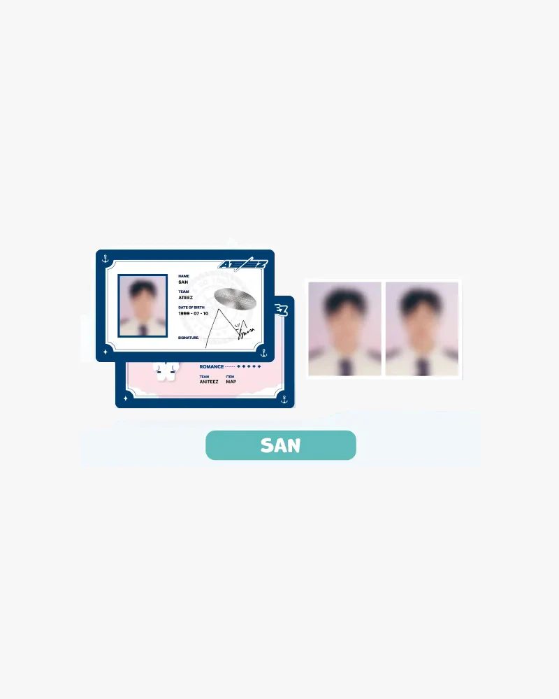 ATEEZ - [ANITEEZ IN ILLUSION] Adventure ID Set - Image 5