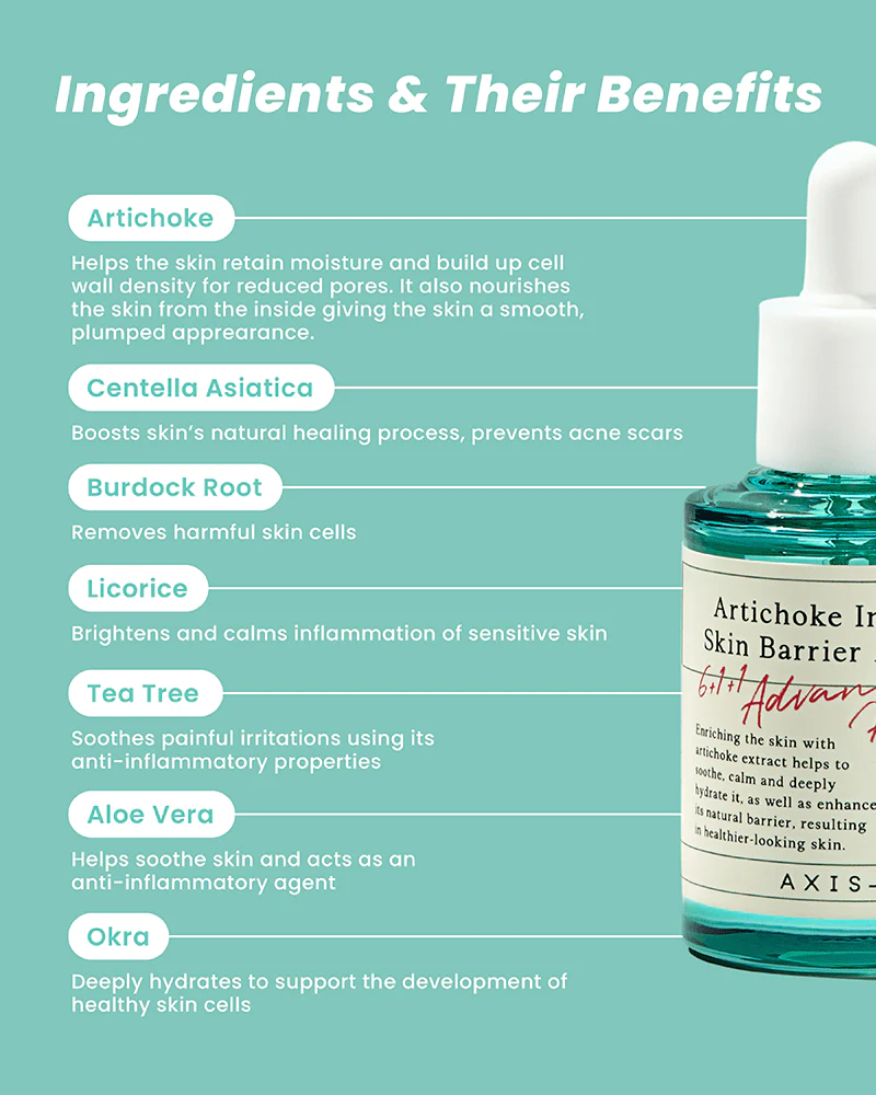 AXIS-Y Artichoke Intensive Skin Barrier Ampoule - Image 7