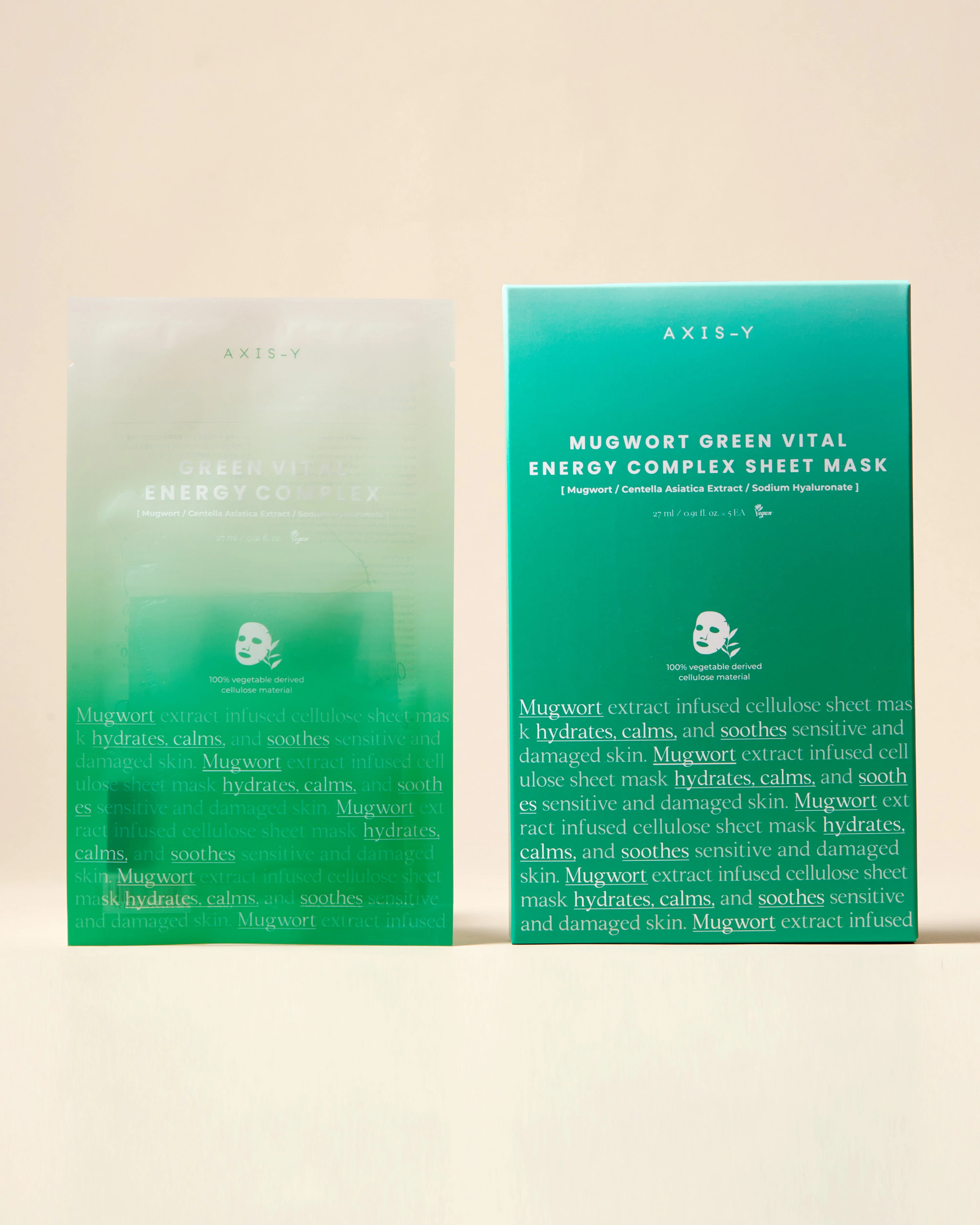 AXIS-Y Green Vital Energy Complex Sheet Mask - Image 2