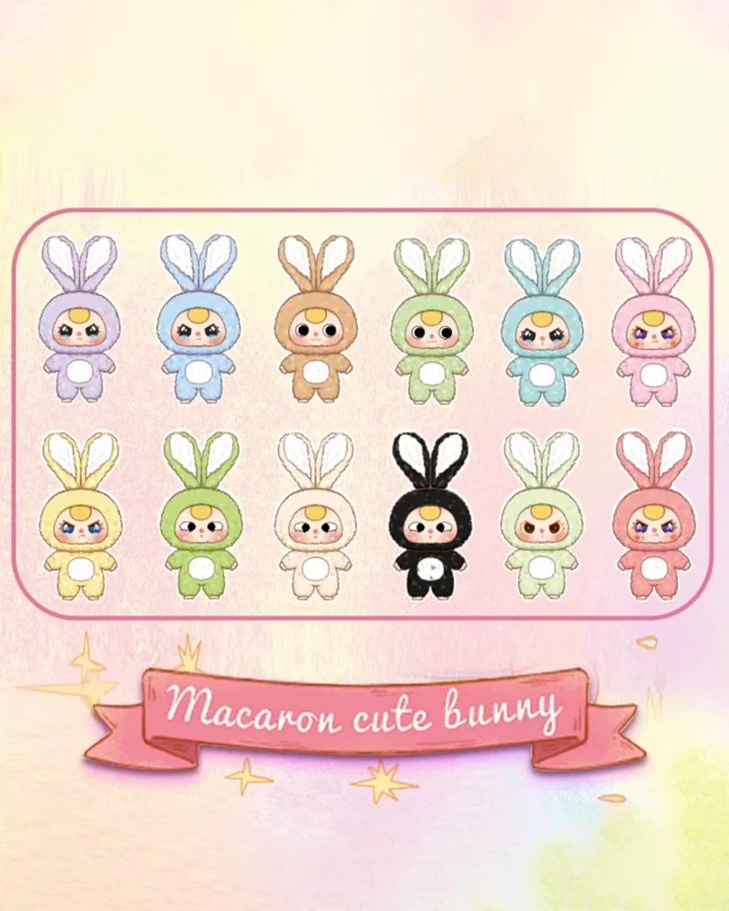 Baby Three Macaron Cute Bunny - Image 2