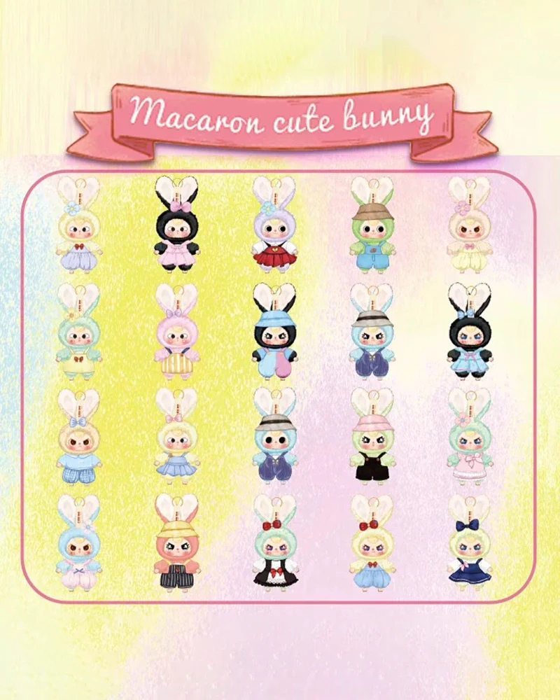 Baby Three Macaron Cute Bunny - Image 3
