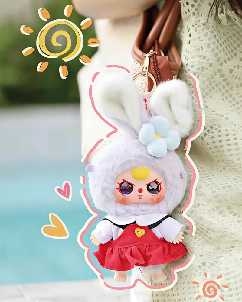 Baby Three Macaron Cute Bunny - Image 5