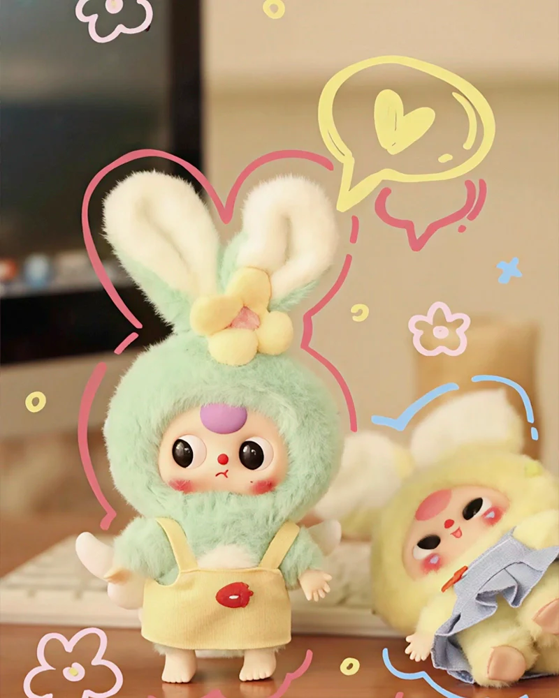 Baby Three Macaron Cute Bunny - Image 8
