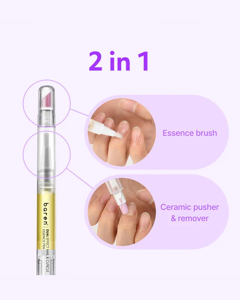 baren Dual Effect Nail & Cuticle Essence Pen - Image 3