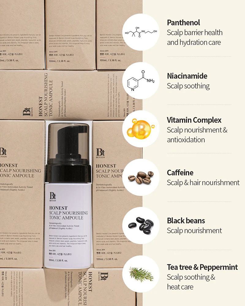 Benton Honest Scalp Nourishing Tonic Ampoule - Image 4