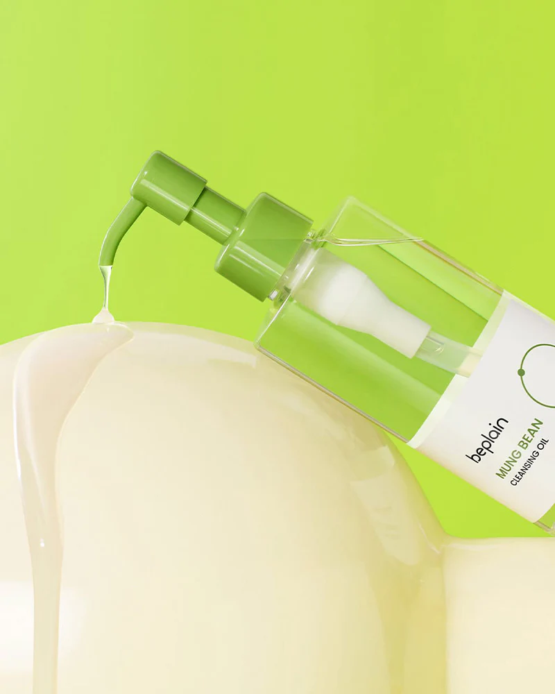 beplain Mung Bean Cleansing Oil Jumbo 200ml - Image 3