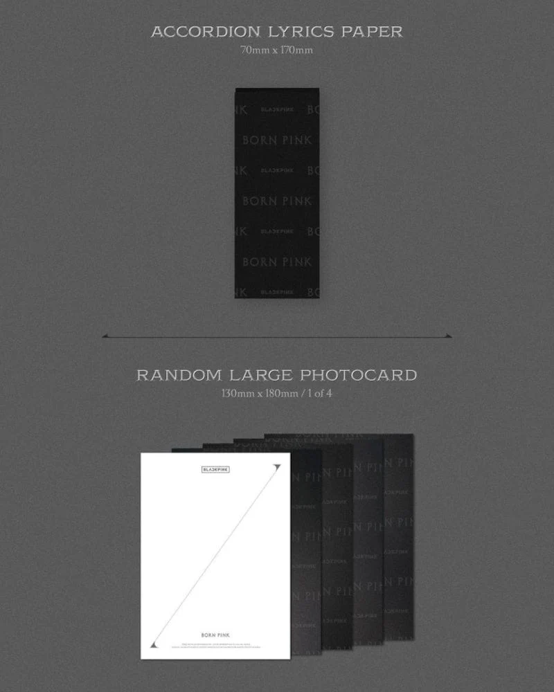 BLACKPINK - BORN PINK (2nd Album) [BOX SET Ver.] (Black Ver.) - Image 4