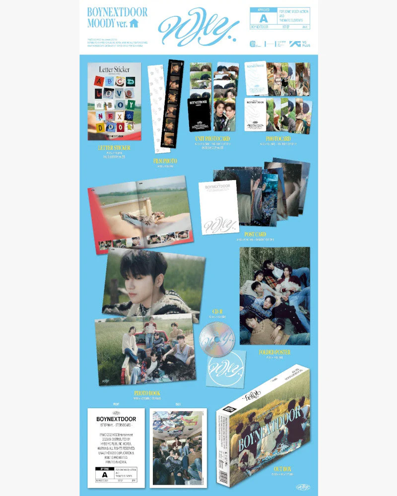 BOYNEXTDOOR - 1ST MINI ALBUM [WHY..] (2 Versions) - Image 3