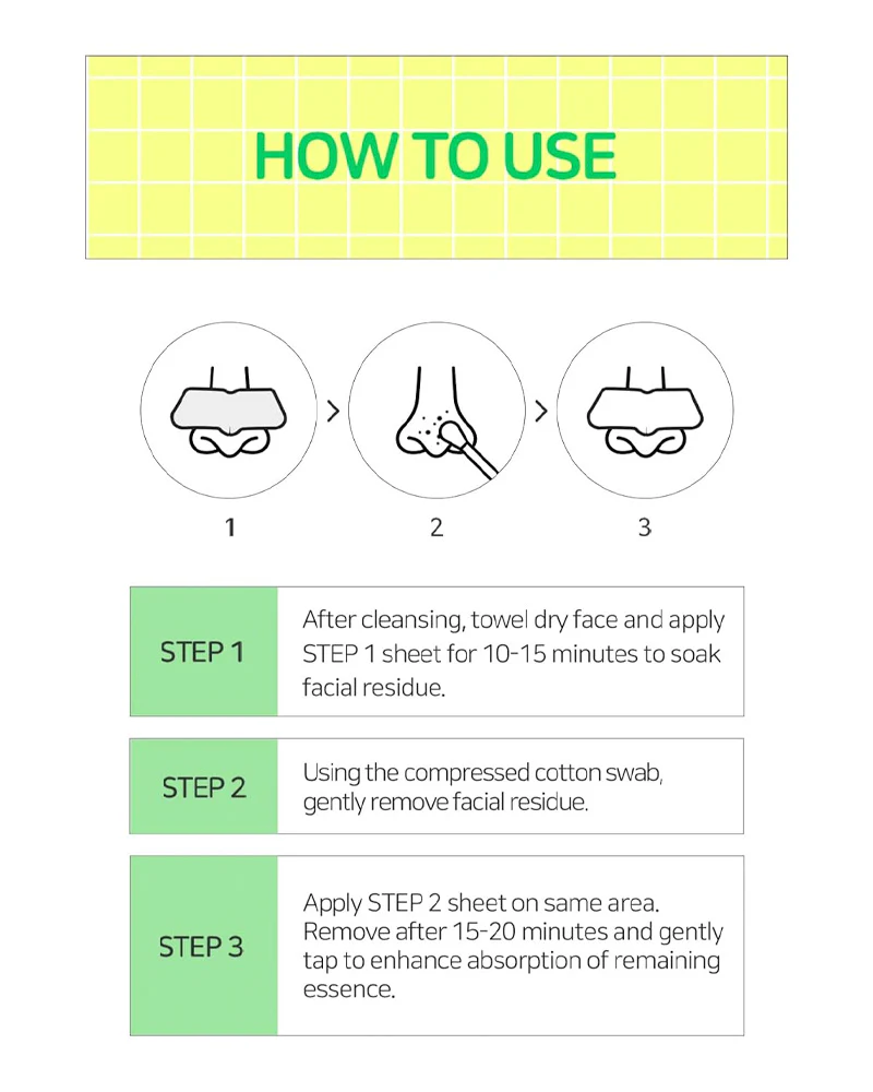 BRING GREEN Tea Tree Cica Pore Nose Pack (5 Packs) - Image 4