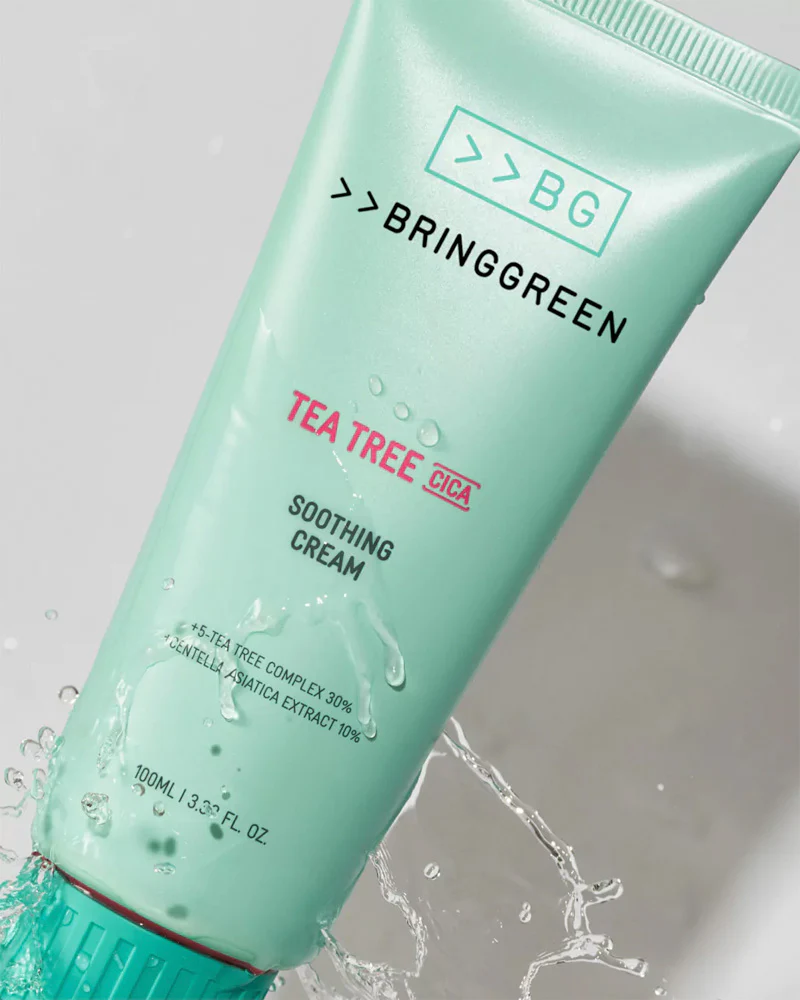 BRING GREEN Tea Tree Cica Soothing Cream - Image 4