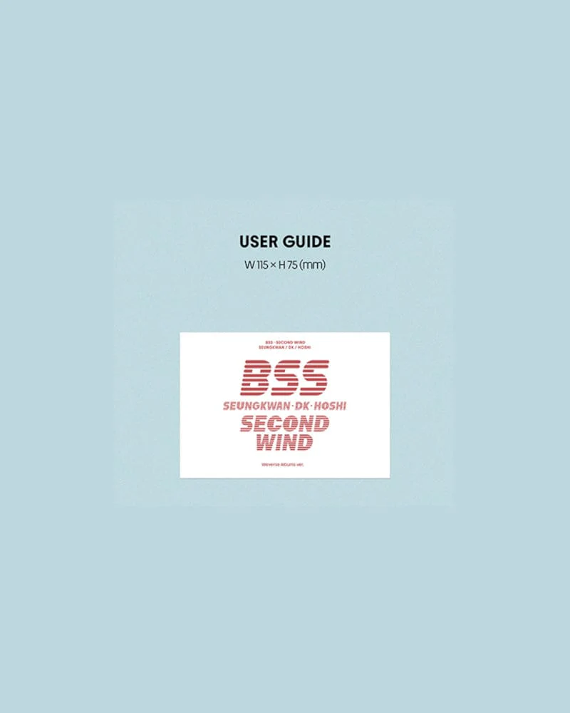 BSS (SEVENTEEN) - 1st Single Album 'SECOND WIND' Weverse Albums ver. - Image 4