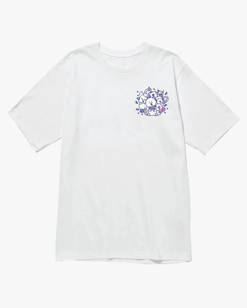 BT21 5th Anniversary T-shirt - White