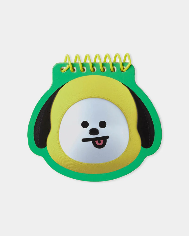 BT21 CHIMMY Heart Face Spring Note