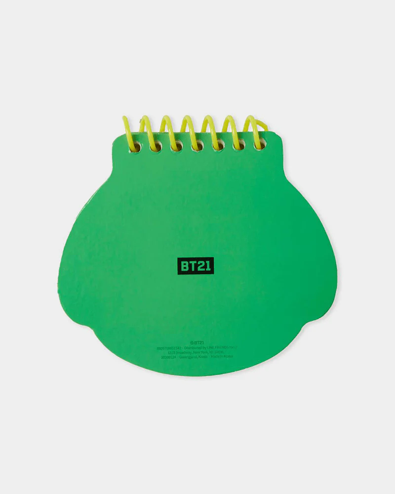 BT21 CHIMMY Heart Face Spring Note - Image 4