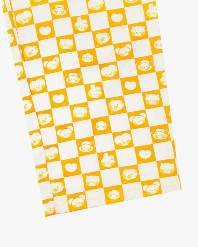 BT21 minini MY ROOMMATE Pajama Pants #Yellow - Image 3