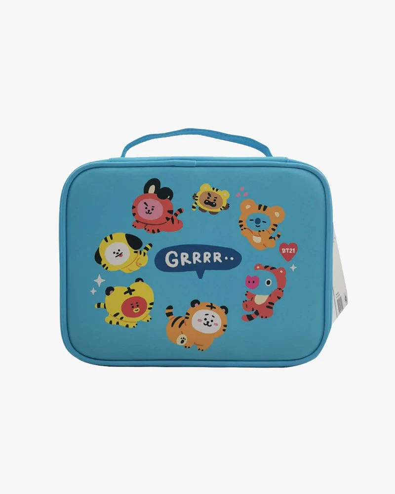 BT21 COOKY Tiger Toiletry Bag - Image 2