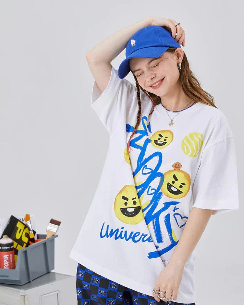 BT21 SHOOKY Utopia T-Shirt #White