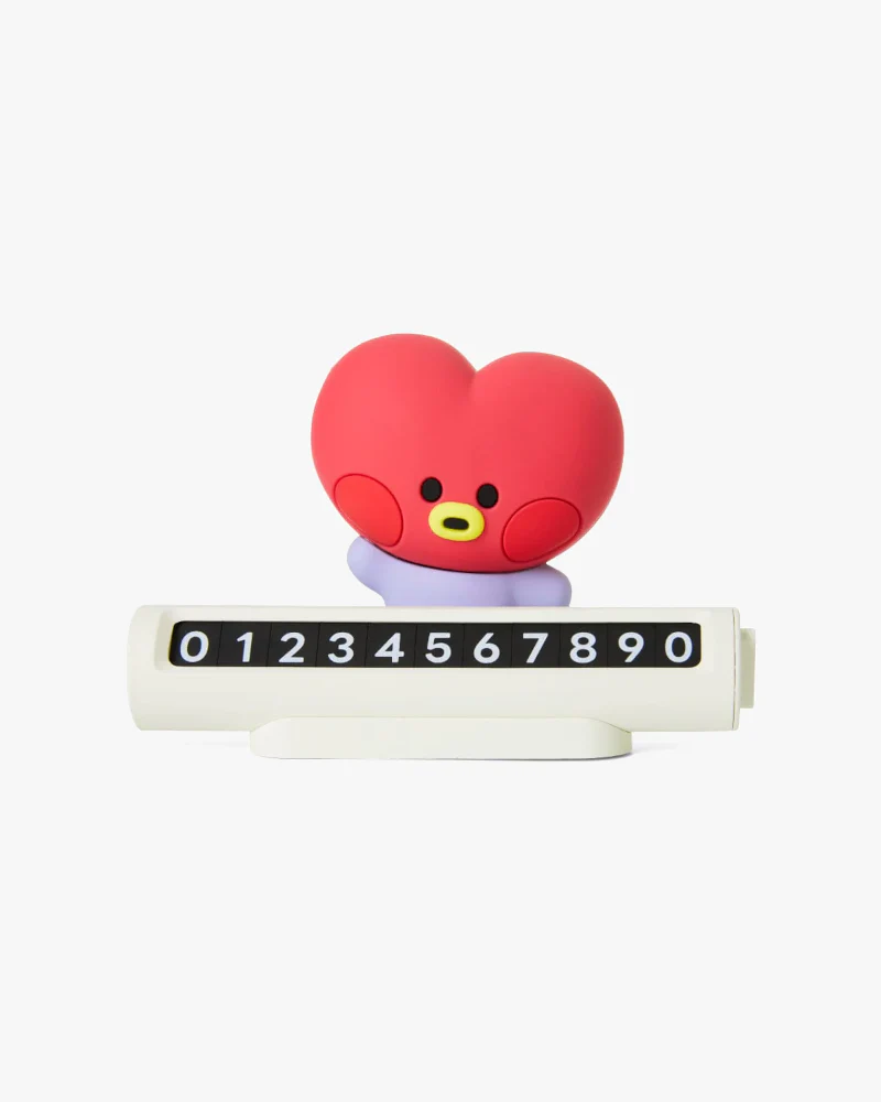 BT21 TATA minini Parking Phone Number Plate - Image 2