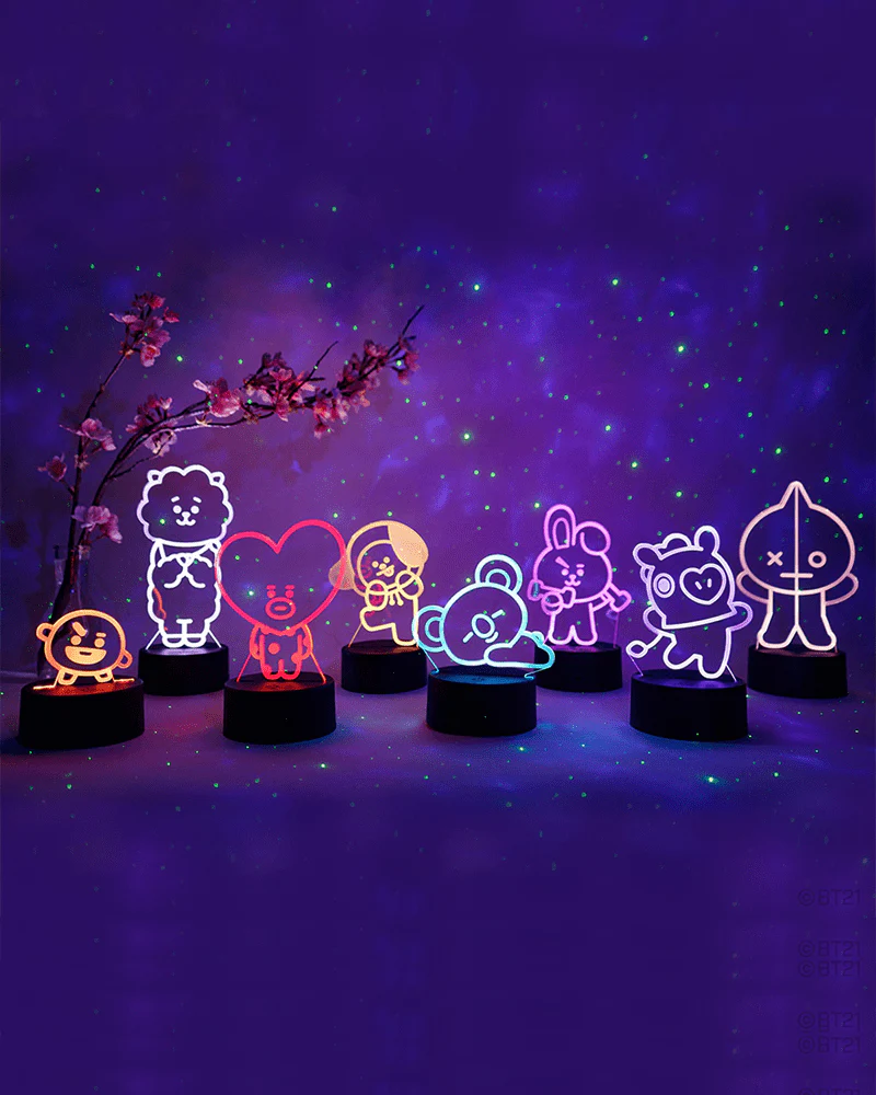 BT21 VAN LED Otaku Lamp - Image 3