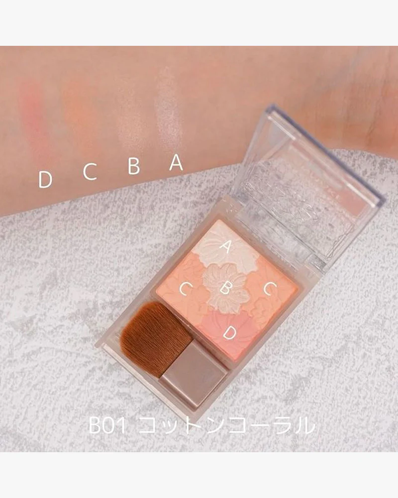CANMAKE Glow Fleur Cheeks (Blend Type) - Image 4