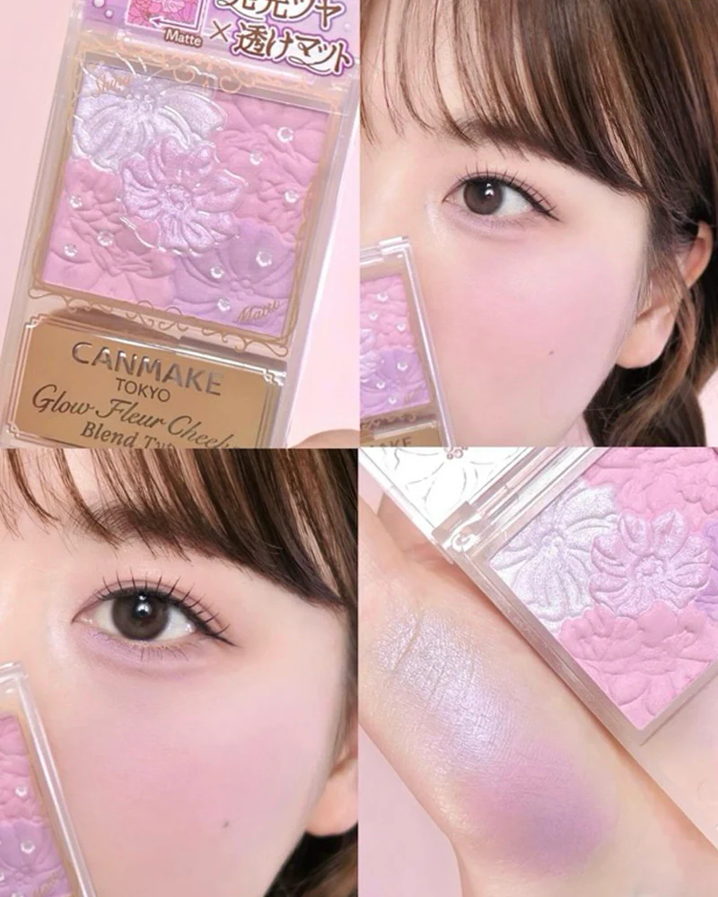 CANMAKE Glow Fleur Cheeks (Blend Type) - Image 7