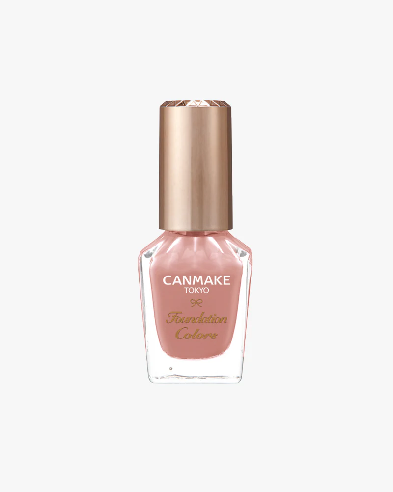 CANMAKE Nail Foundation Colors: Sheer Apricot