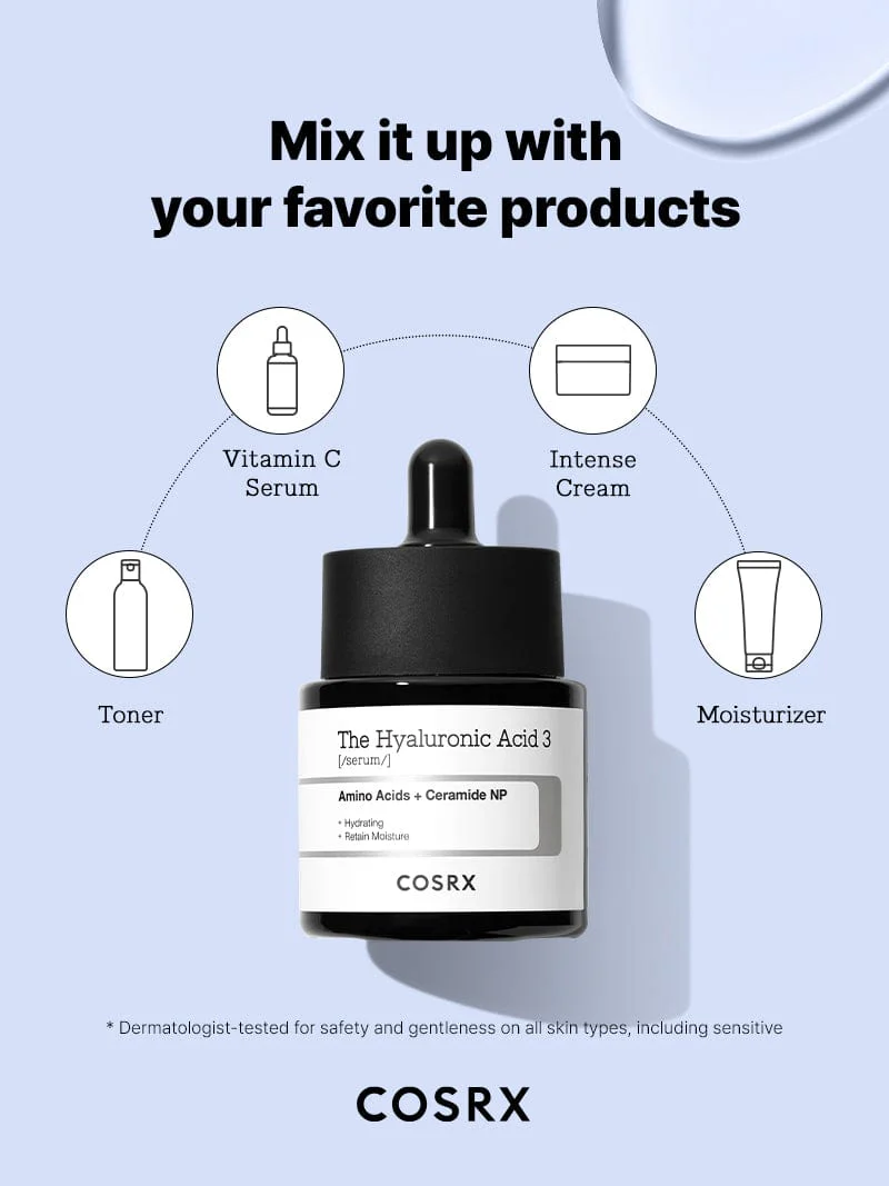 COSRX The Hyaluronic Acid 3 Serum - Image 4