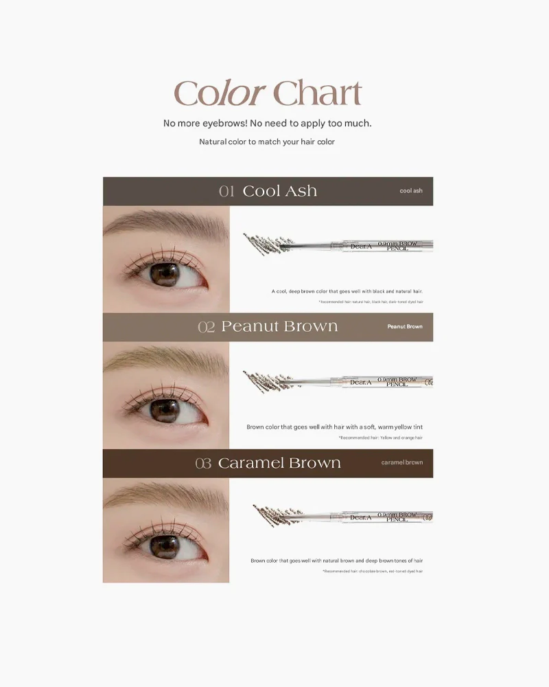 Dear.A 0.9mm Brow Pencil - Image 6