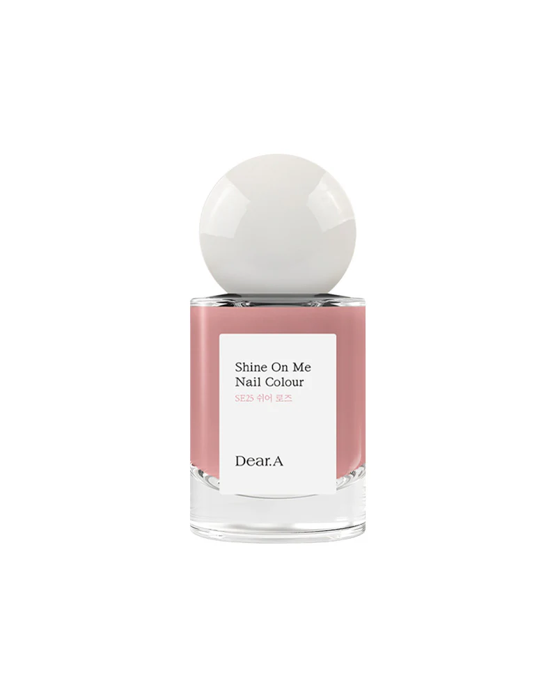 Dear.A Shine On Me Nail Colour: Sheer Rose