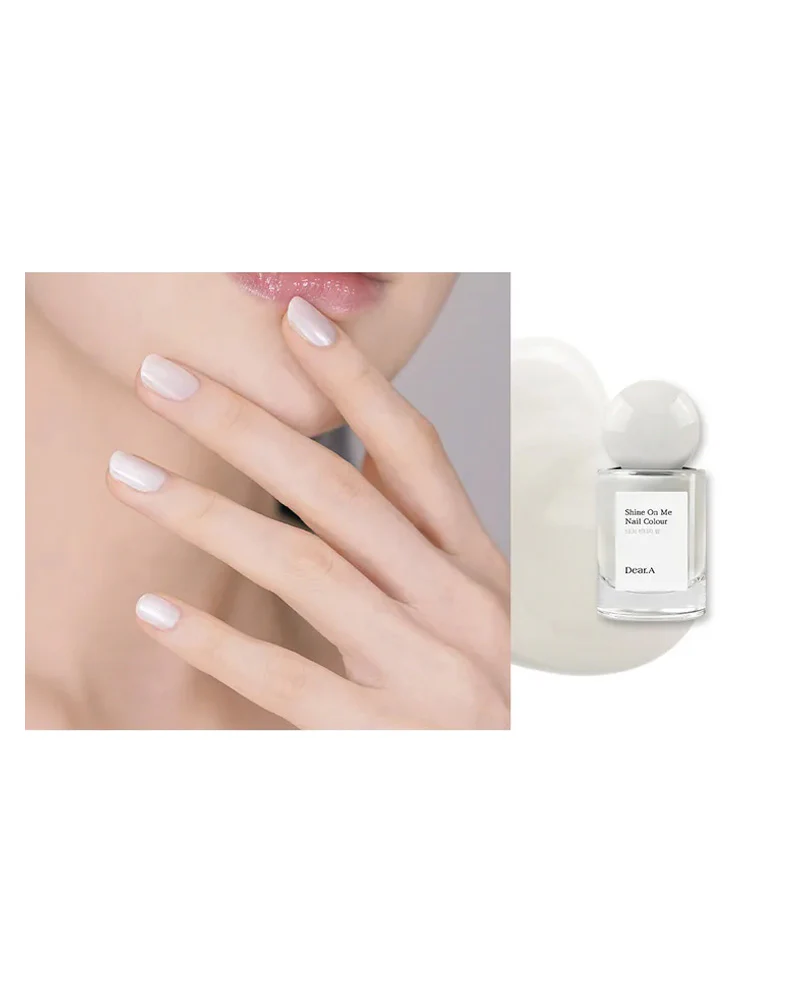 Dear.A Shine On Me Nail Colour: Vintage Pearl