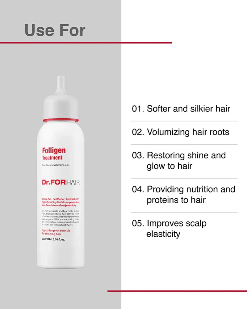 Dr. FORHAIR Folligen Treatment 200ml - Image 4